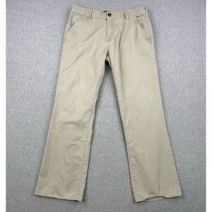 BKE Pants Mens 34x31‎ Beige Khaki Jake Straight Leg Stretch Casual Chino Buckle